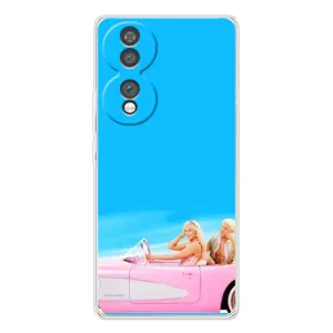Силіконовый Чохол Барбі фільм на Huawei Honor 70 (Барбі і Кен)
