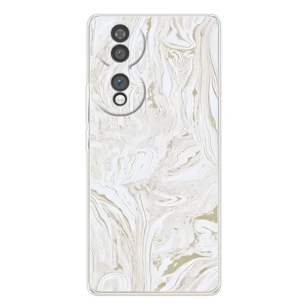 Чехол с рисунком «белый мрамор» для Huawei Honor 70 Чехол с рисунком «белый мрамор» для Huawei Honor 70