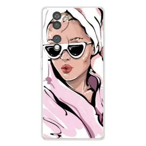 Чохол з картинкою Модні Дівчата Huawei Honor 70 (Дівчина в халаті)