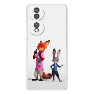 Силіконовий чохол з принтом Зоотрополіс для Huawei Honor 70 (Джуді і Нік)