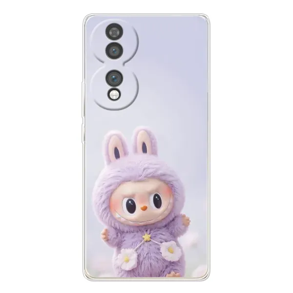 Чехол с рисунком «Фиолетовый Лабубу» для Huawei Honor 70 Чехол с рисунком «Фиолетовый Лабубу» для Huawei Honor 70