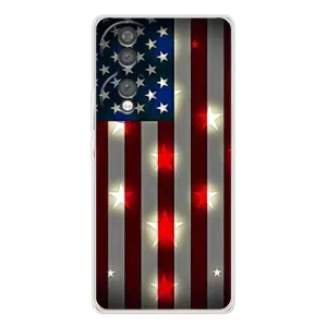 Чохол Прапор USA для Huawei Honor 70 (Прапор США 2)