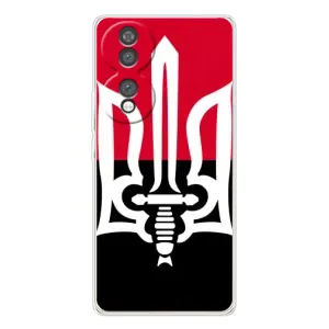 Чохли УПА (Червоно-Чорний) на Huawei Honor 70 (Герб України)