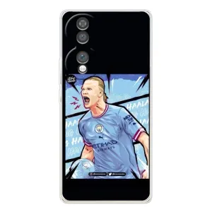 Чехлы с принтом для Huawei Honor 70 Футболист (гол Эрлинг Холланд)