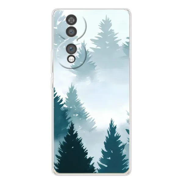 Чехол с рисунком «Горный лес» для Huawei Honor 70 Чехол с рисунком «Горный лес» для Huawei Honor 70