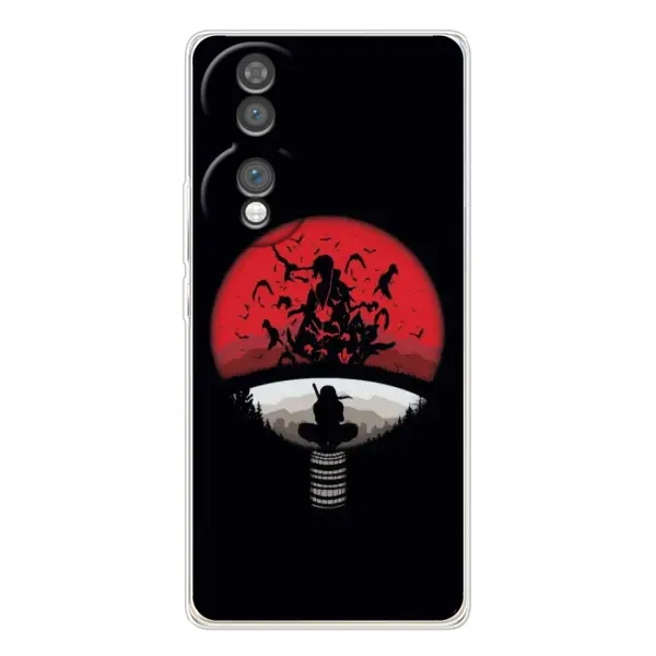 Чехол с рисунком «Итачи на черном» для Huawei Honor 70 Чехол с рисунком «Итачи на черном» для Huawei Honor 70