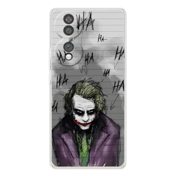 Чехол с рисунком «Joker клоун» для Huawei Honor 70 Чехол с рисунком «Joker клоун» для Huawei Honor 70