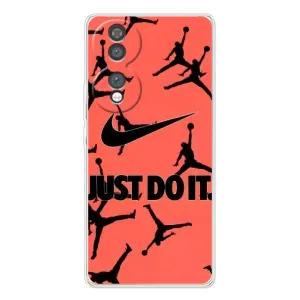 Силіконовый Чохол Nike Air Jordan на Хuавеі Хонор 70 (Just Do It)