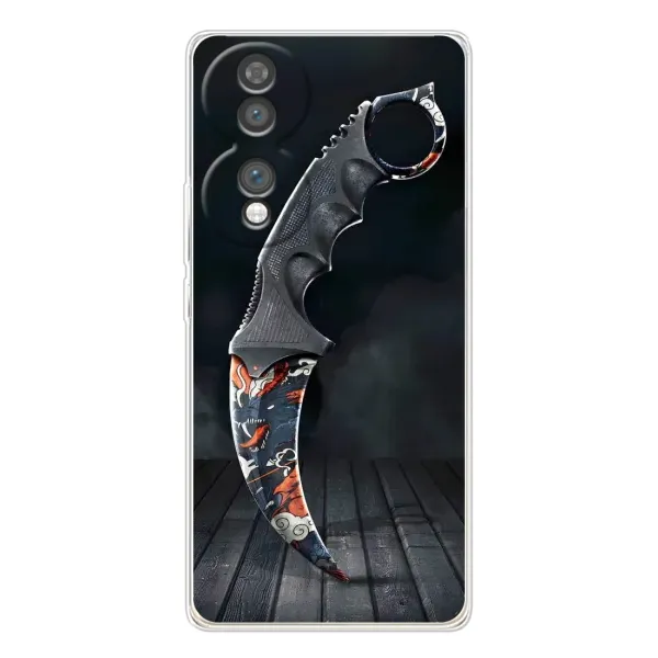 Чехол с рисунком «Кинжал КС ГО» для Huawei Honor 70