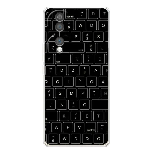Чохол з малюнком «Клавіатура» для Huawei Honor 70 Чохол з малюнком «Клавіатура» для Huawei Honor 70