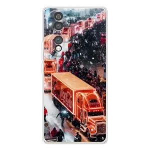 Чехлы на Новый Год Huawei Honor 70 (Кока Кола)