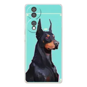 Чехол ДОБЕРМАН для Huawei Honor 70 (Король доберман)
