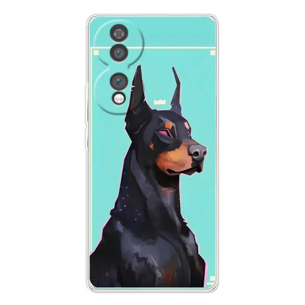Чехол с рисунком «Король доберман» для Huawei Honor 70 Чехол с рисунком «Король доберман» для Huawei Honor 70