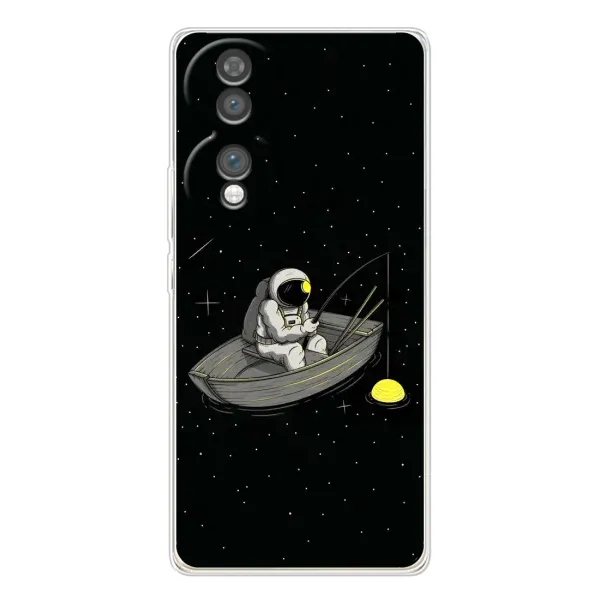 Чехол с рисунком «Космонавт на рыбалке» для Huawei Honor 70 Чехол с рисунком «Космонавт на рыбалке» для Huawei Honor 70