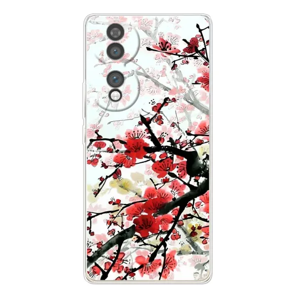 Чехол с рисунком «Красивая Сакура» для Huawei Honor 70 Чехол с рисунком «Красивая Сакура» для Huawei Honor 70