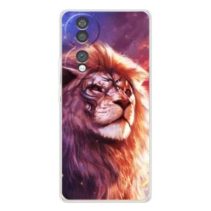 Чехол с картинкой на Huawei Honor 70 (Красочный ЛЕВ)