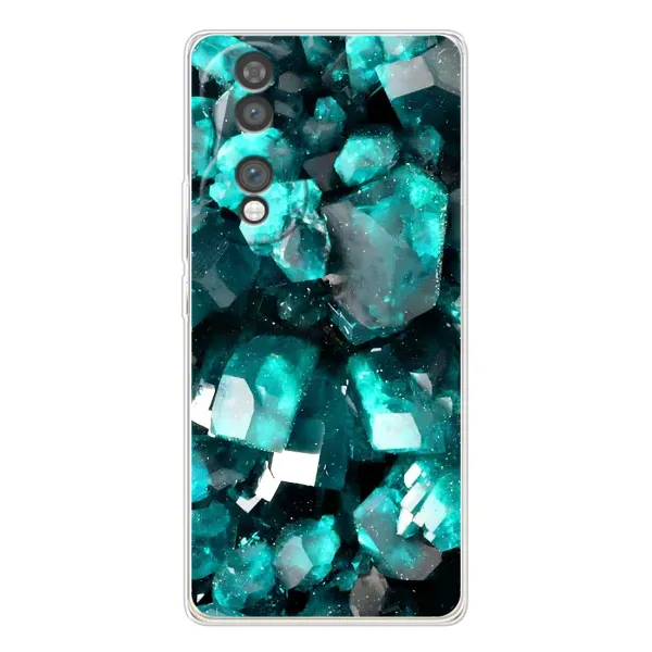 Чехол с рисунком «Кристалы» для Huawei Honor 70 Чехол с рисунком «Кристалы» для Huawei Honor 70