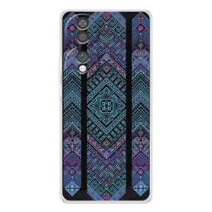 Силиконовый Чехол на Huawei Honor 70 (Крутой орнамент)