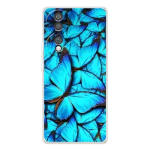 Силиконовый бампер с картинкой животных для Huawei Honor 70 (Крылья бабочек)