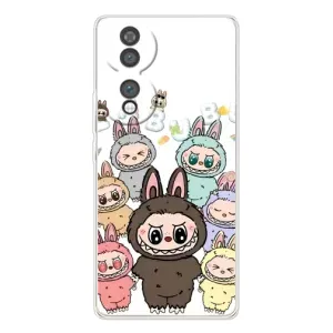 Чохол з принтом Лабубу для Huawei Honor 70 (Маленькі Лабубу)