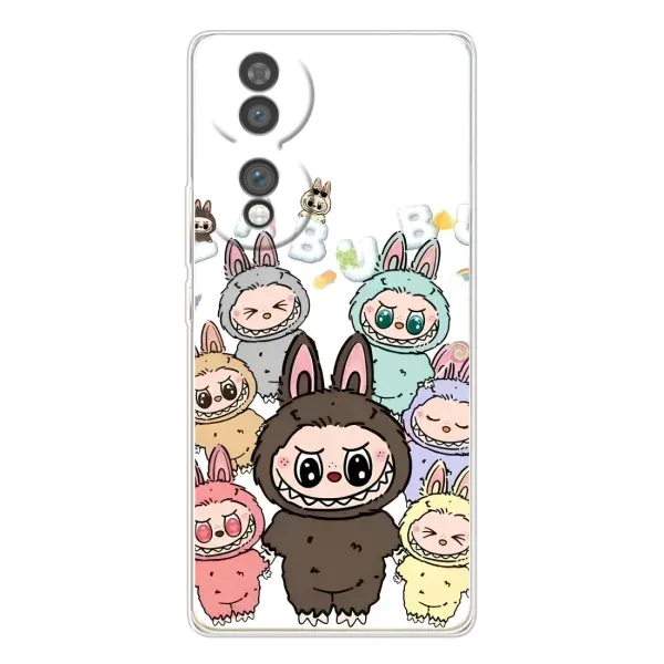Чехол с рисунком «Маленькие Лабубу» для Huawei Honor 70 Чехол с рисунком «Маленькие Лабубу» для Huawei Honor 70