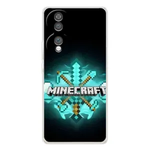Чехол майнкрафт для Huawei Honor 70 (MineCraft 2)