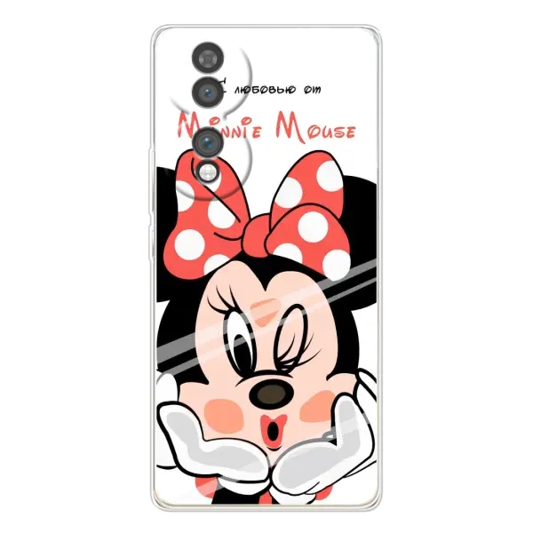 Чехол с рисунком «Minni Mouse» для Huawei Honor 70 Чехол с рисунком «Minni Mouse» для Huawei Honor 70