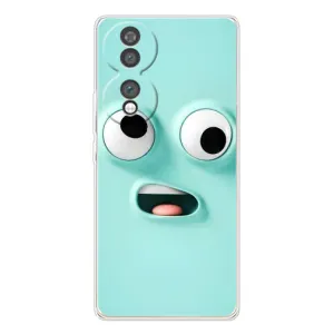Силиконовые Чехлы (смешные стикеры) для Huawei Honor 70 (Забавное мятное лицо)