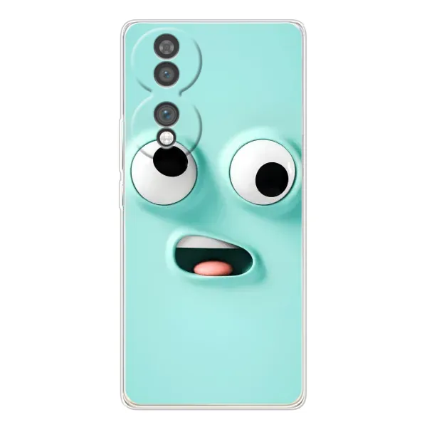 Чехол с рисунком «Забавное мятное лицо» для Huawei Honor 70 Чехол с рисунком «Забавное мятное лицо» для Huawei Honor 70