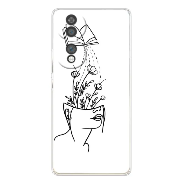 Чехол с рисунком «Мудрость» для Huawei Honor 70