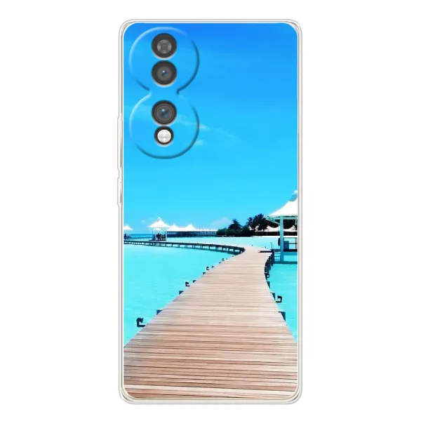 Чехол с рисунком «Набережная» для Huawei Honor 70 Чехол с рисунком «Набережная» для Huawei Honor 70