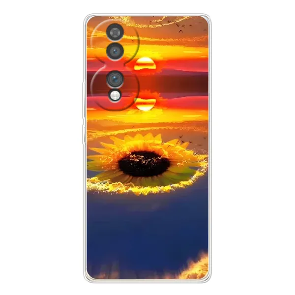 Чехол с рисунком «Небо подсолнух» для Huawei Honor 70 Чехол с рисунком «Небо подсолнух» для Huawei Honor 70