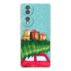 Чехол Новогодняя Елка на Huawei Honor 70 (Новогодние подарки)