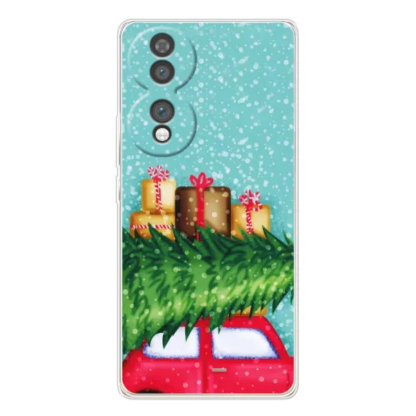 Чехол с рисунком «Новогодние подарки» для Huawei Honor 70 Чехол с рисунком «Новогодние подарки» для Huawei Honor 70