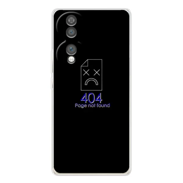 Чохол з малюнком «Помилка 404» для Huawei Honor 70 Чохол з малюнком «Помилка 404» для Huawei Honor 70