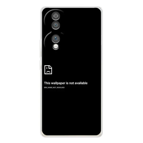 Чохол з малюнком «Помилка» для Huawei Honor 70 Чохол з малюнком «Помилка» для Huawei Honor 70