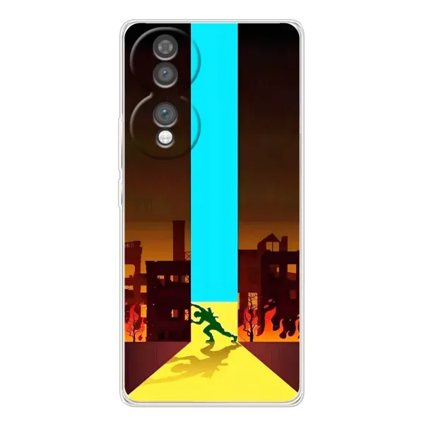 Чехол с рисунком «Освобождение» для Huawei Honor 70 Чехол с рисунком «Освобождение» для Huawei Honor 70