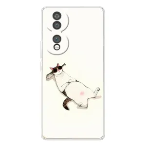 Чехол на тематику: Коты для Huawei Honor 70 (Отдых)