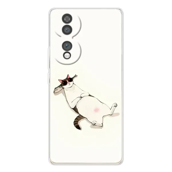 Чехол с рисунком «Отдых» для Huawei Honor 70 Чехол с рисунком «Отдых» для Huawei Honor 70