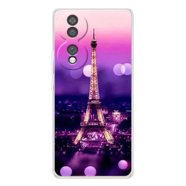 Чехол с рисунком «Париж башня» для Huawei Honor 70 Чехол с рисунком «Париж башня» для Huawei Honor 70