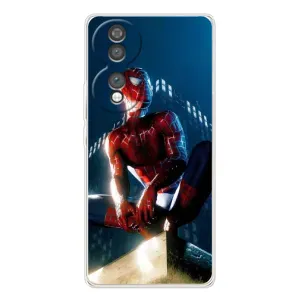 Чехол Супергерой Человека Паука на Huawei Honor 70 (Паук на доме)