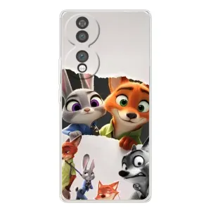 Силіконовий чохол з принтом Зоотрополіс для Huawei Honor 70 (Персонажі Зоо)