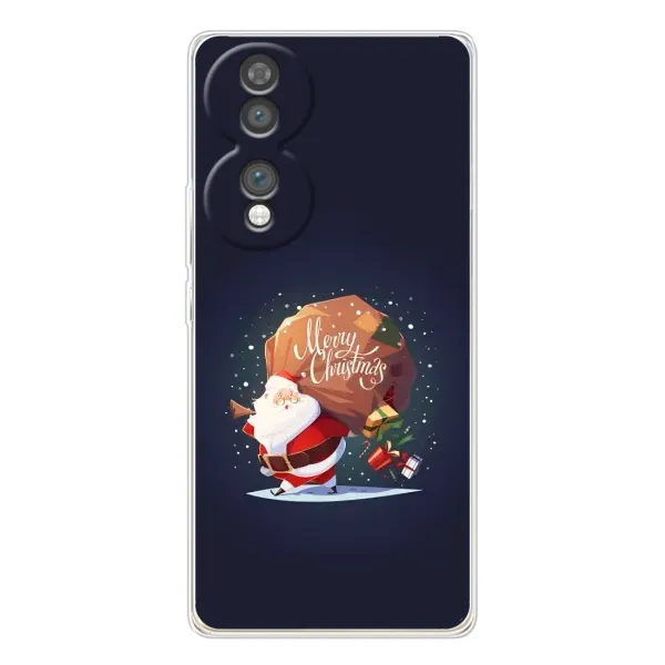 Чехол с рисунком «Подарки от Санты» для Huawei Honor 70