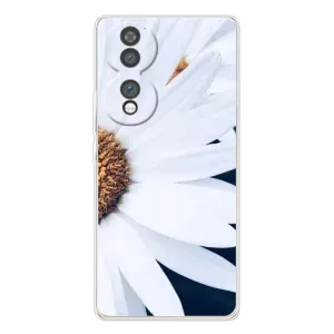 Чехол с ромашками на Huawei Honor 70 (Пол ромашки)