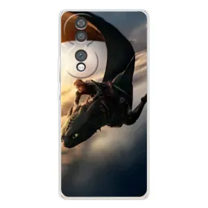 Чехол дракон Беззубик для Huawei Honor 70 (Полет Беззубика)