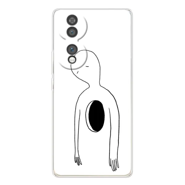 Чехол с рисунком «Пустота» для Huawei Honor 70