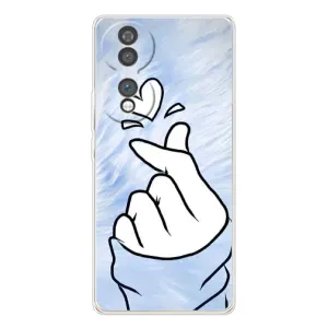 Чехлы (Знак сердечка) на Huawei Honor 70 (Сердечка знак)