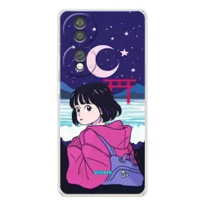 Чехол с персонажами АНИМЕ на Huawei Honor 70 (Синобу Миякэ)