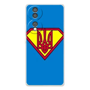 Чехол с картинкой (Патриотический ГЕРБ) на Huawei Honor 70 (Super - Герб)