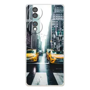 Силиконовый бампер (Работники) на Huawei Honor 70 (Такси)